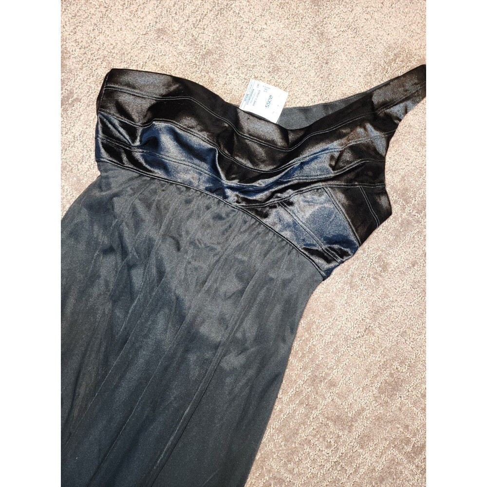 Trixxi Women's 3 Black One Shoulder Dress Junior Social Party Cocktail